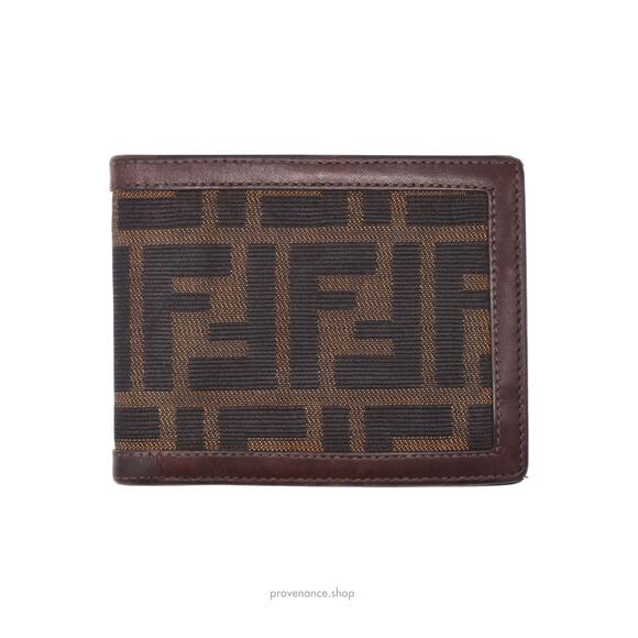 🔴 Fendi Bifold Wallet - FF Zucca - Picture 2 of 9